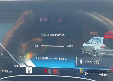 2024 BMW X7 M60I z USA, uszkodzony, nr VIN 5UX33EM00R9V47434